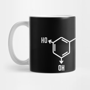 The Red Wine Molecule Mug
